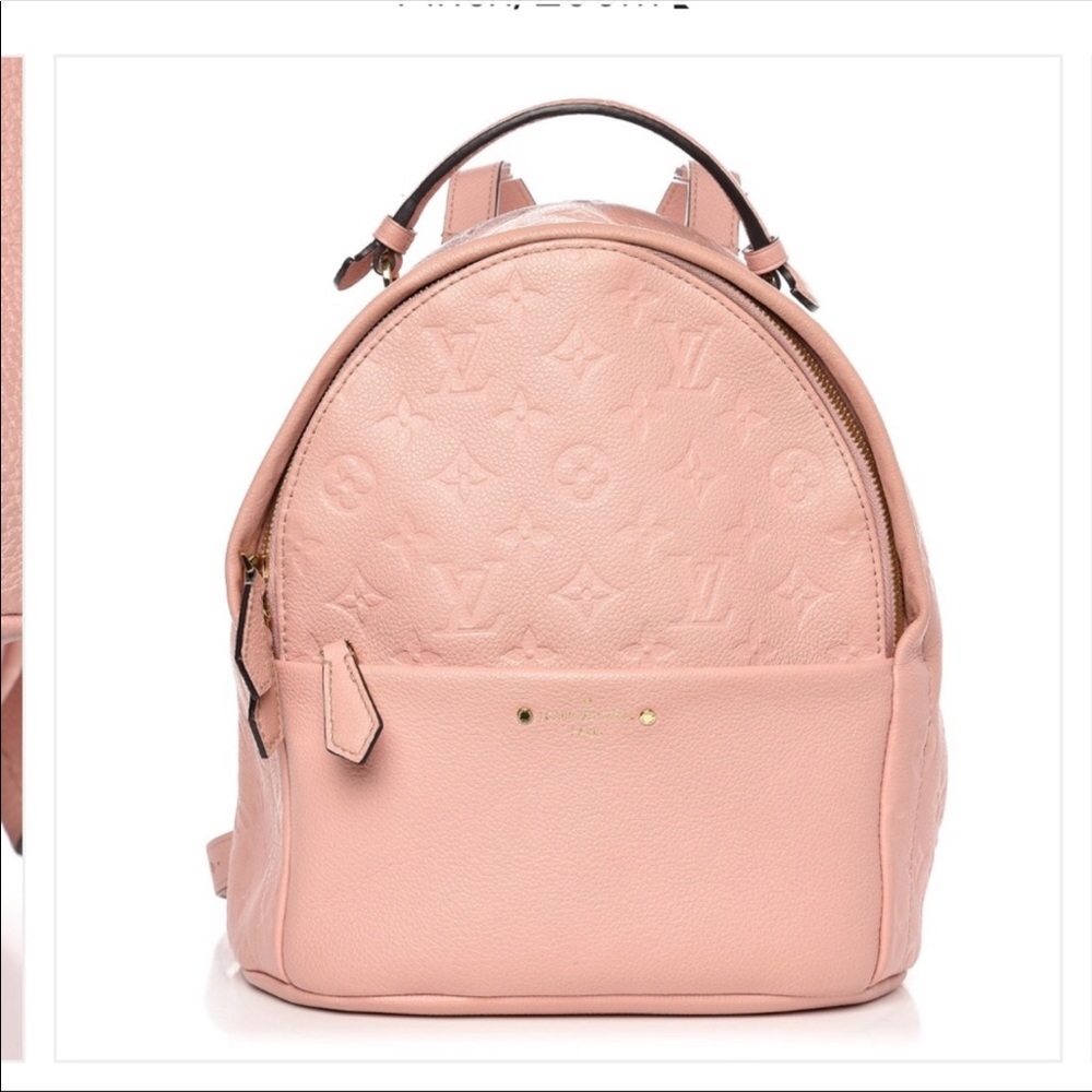 ISO Sarbonne Louis Vuitton backpack  in Rose